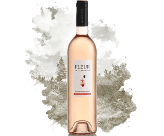 Fleur de l'amaurique vintage Rose